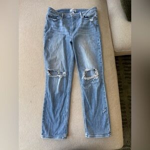 PAIGE Light Blue Denim Jeans
